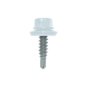 VIS AUTOPERCEUSE H 5.5X 25 RAL 9010 PERCEUR COURT 1.5 à 5